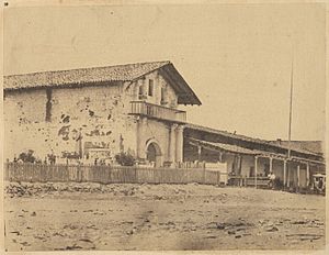 Mission of Los Dolores. 1856