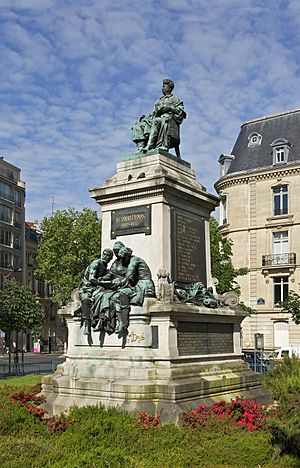 Monument Alexandre Dumas père Gustave Doré 1