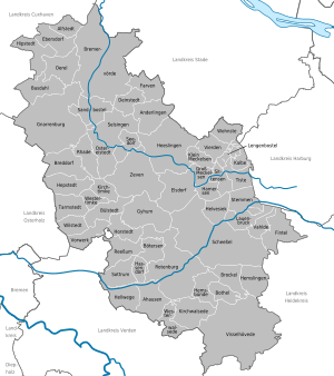 Municipalities in ROW