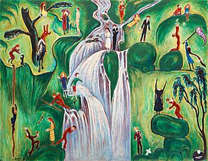 NILS VON DARDEL, "Vattenfallet"