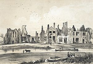 Neath abbey, Glamorgan - founded by Richard De Cranville, circa 1129