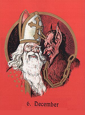 Nikolaus und Krampus