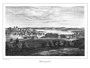 Nyslott - Pehr Adolf Kruskopf - Finland framställdt i teckningar - 80