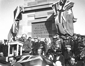 Opening of the Fremantle War Memorial (1)