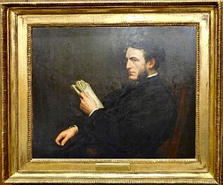 Painting of George Ridding by Walter William Ouless