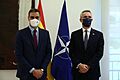 Pedro Sánchez NATO SG Jens Stoltenberg La Moncloa 2021 (3)