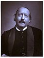 Photograph of William Davenport Adams (1851-1904) by Alfred Ellis, 20 Upper Baker Street, London