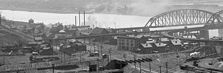 Port Perry, Pennsylvania from north
