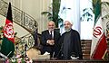 President Rouhani holding joint conference with Afghan President Ashraf Ghani in Saadabad Palace 01