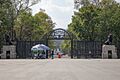 Puerta de los leones en Chapultepec 2