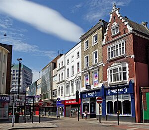 Queen Street in Wolverhampton (geograph 6469114)