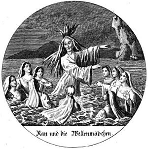 Rán and the Wave Girls (1831)