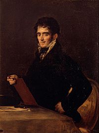 Retrato de Rafael Esteve Vilella Goya 1815