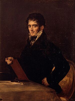 Retrato de Rafael Esteve Vilella Goya 1815