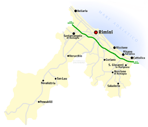 Rimini mappa