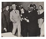Oswald being shot by Jack Ruby