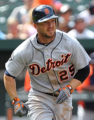 Ryan Raburn on August 14, 2011