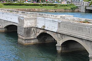 San Antonio Railroad Bridge Facing Northeast