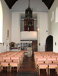 photograph of the interior of St Julian's Church