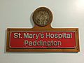 St Mary Paddington Nameplate