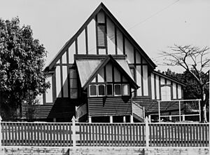 St Thomas' Anglican Church Hall, High Street, Toowong, circa 1940
