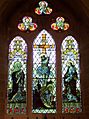 Stained Glass Window, St Hilda's Church, Ampleforth