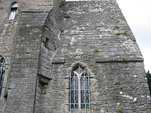 Stone Roof on St. Doolagh's Church - geograph.org.uk - 524050