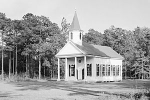 Stoney Creek Presbyterian Church, 1 block North of SC Route 17, McPhersonville (Hampton County, South Carolina)