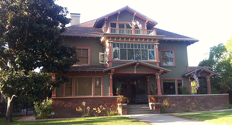 Street view of Haines House