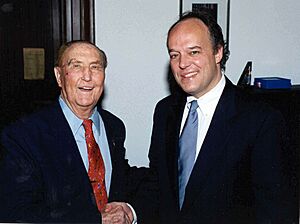 Strom Thurmond with Peter Fitzgerald