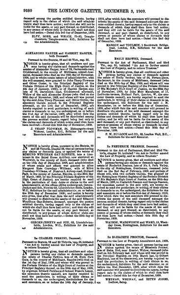 The London Gazette 28314.pdf