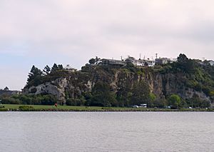 The Musselburgh Rise from Anderson's Bay Inlet