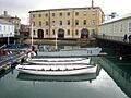 The mast pond in Portsmouth Historic Dockyard - geograph.org.uk - 1723815