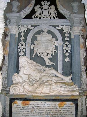 Tomb of Mary, wife of the 2nd Duke of Queensberry
