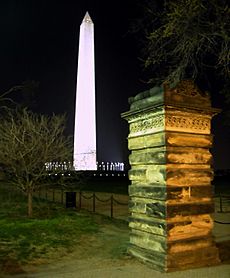 U.S. Capitol Gatepost - Washington Monument