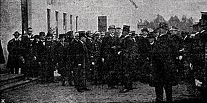 Wizyta prezydenta Stanisława Wojciechowskiego w Gnieźnie z okazji Wystawy Rolniczo-Przemysłowo-Handlowej, wrzesień 1925 r.