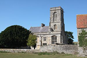 Woodspring Priory, Priory Church