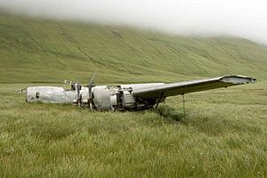 World war 2 plane wreckage