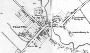 1834 map of Kilkeel