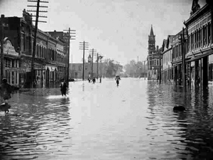 1898 Georgia hurricane damage pic