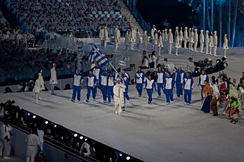 2010 Opening Ceremony - Greece entering