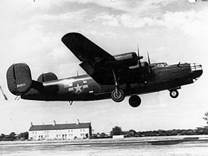 492d Bombardment Group Black Painted B-24 Liberator 42-51211