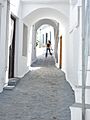 A street in Skyros, Greece