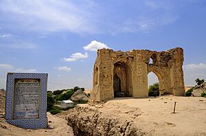A wide angle picture of Muhammad Bin Qasim Masjid