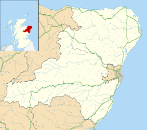 Glenkindie Castle is located in Aberdeen