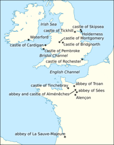 Arnulf de Montgomery, Wikipedia article map