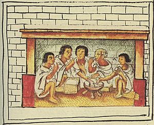 Aztec shared meal