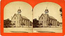 Beth Israel Synagogue, 2nd at Poplar Street, circa 1876 - DPLA - 73ad6d474fdb3ad0eeae0ab591adc292