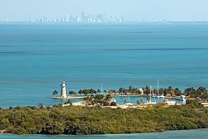 Boca Chita Miami skyline NPS1