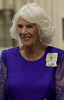 BorisJohnsonandtheDuchessofCornwall2022 (cropped, Camilla, closer)